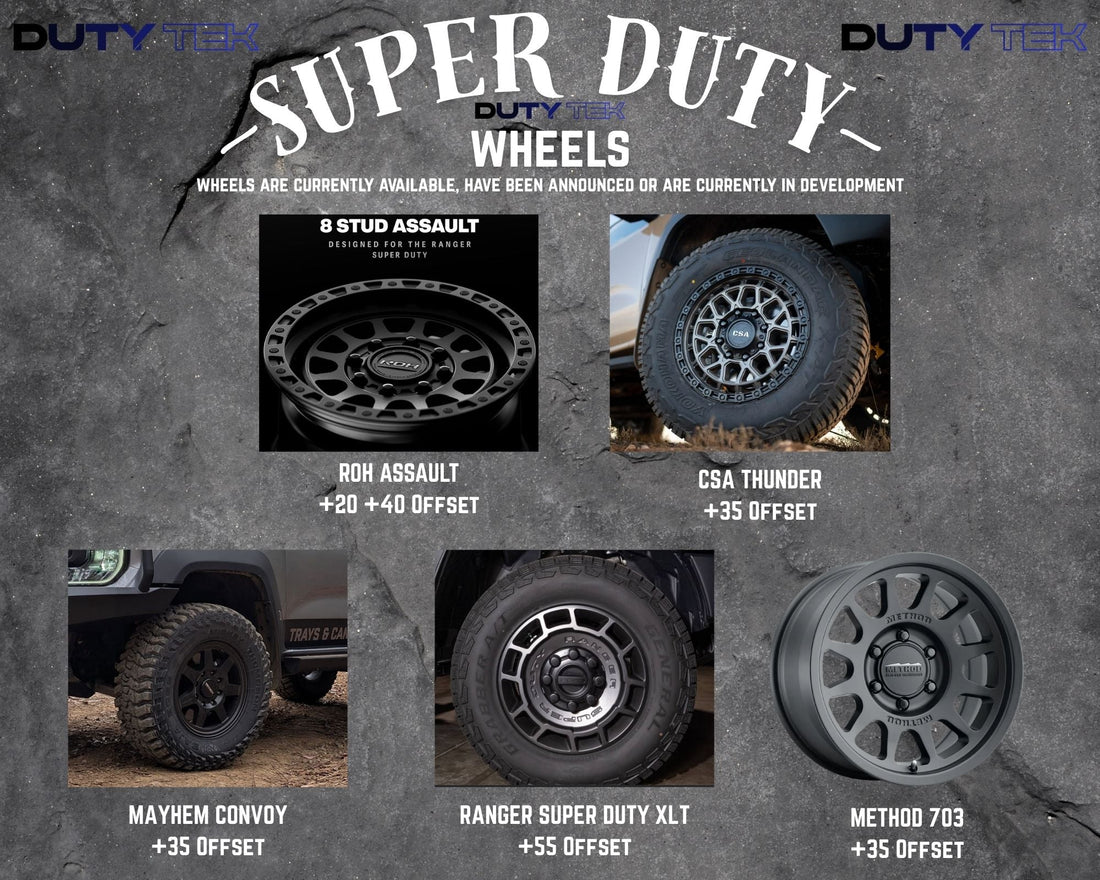Ford Ranger Super Duty Wheels
