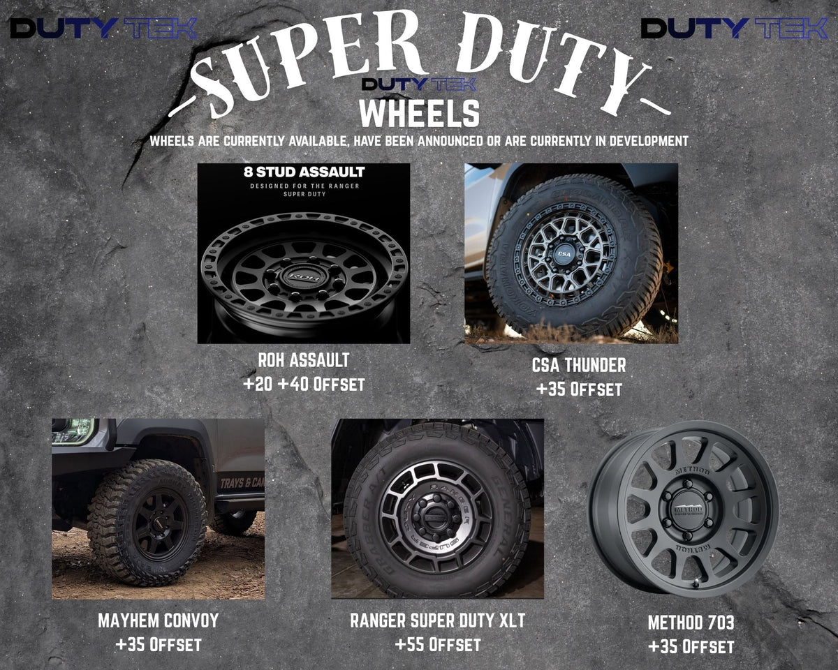 Ford Ranger Super Duty Wheels