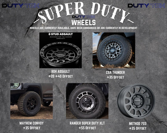 Ford Ranger Super Duty Wheels