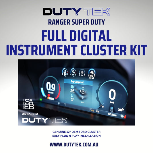 Super Duty, Everest & Ranger 12" Full Digital Instrument Cluster Upgrade Kit