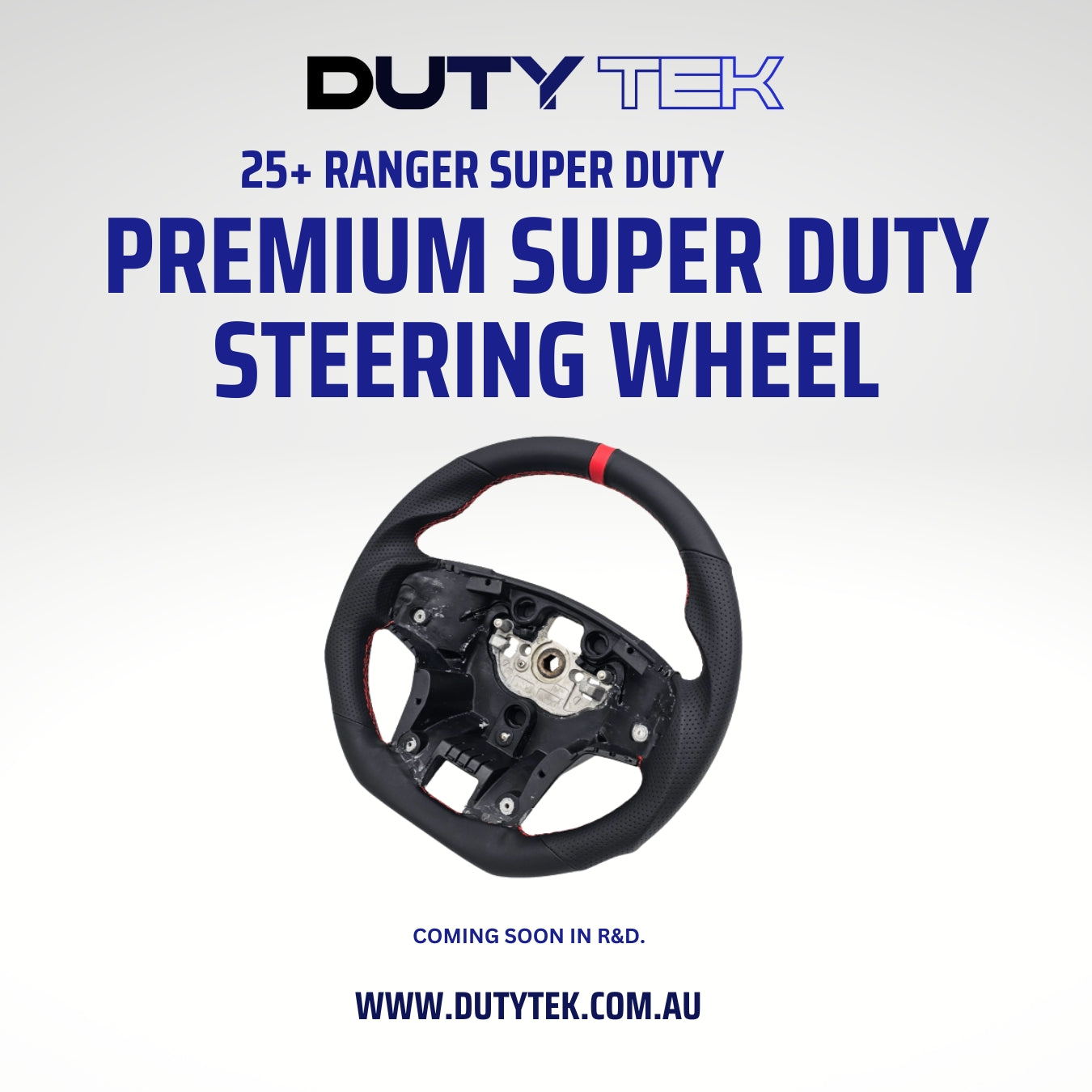 [Coming Soon] Premium Steering Wheel - Ranger Super Duty