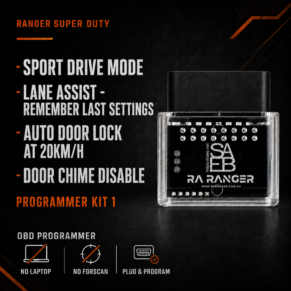 OBD Programmer Kit 1 - Ranger Super Duty
