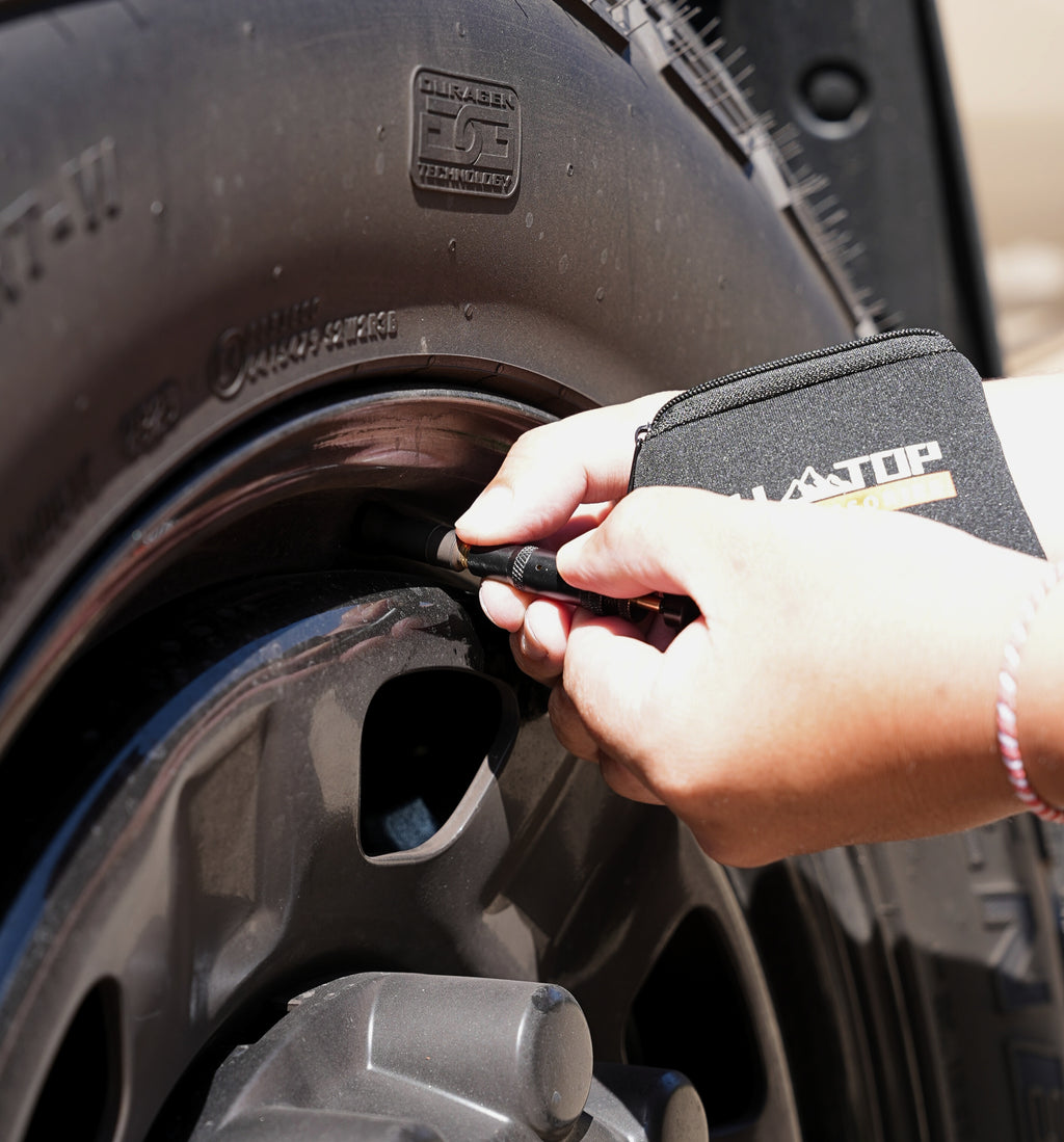 ALL-TOP auto-stop tyre deflator kit for four tyres