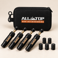 ALL-TOP auto-stop tyre deflator kit with storage case