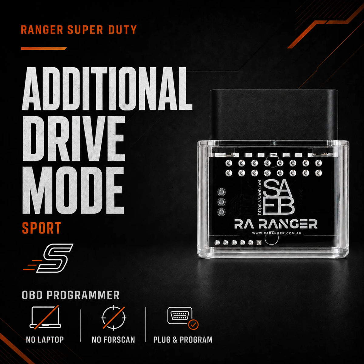 Sport Drive Mode OBD Programmer – Ranger Super Duty