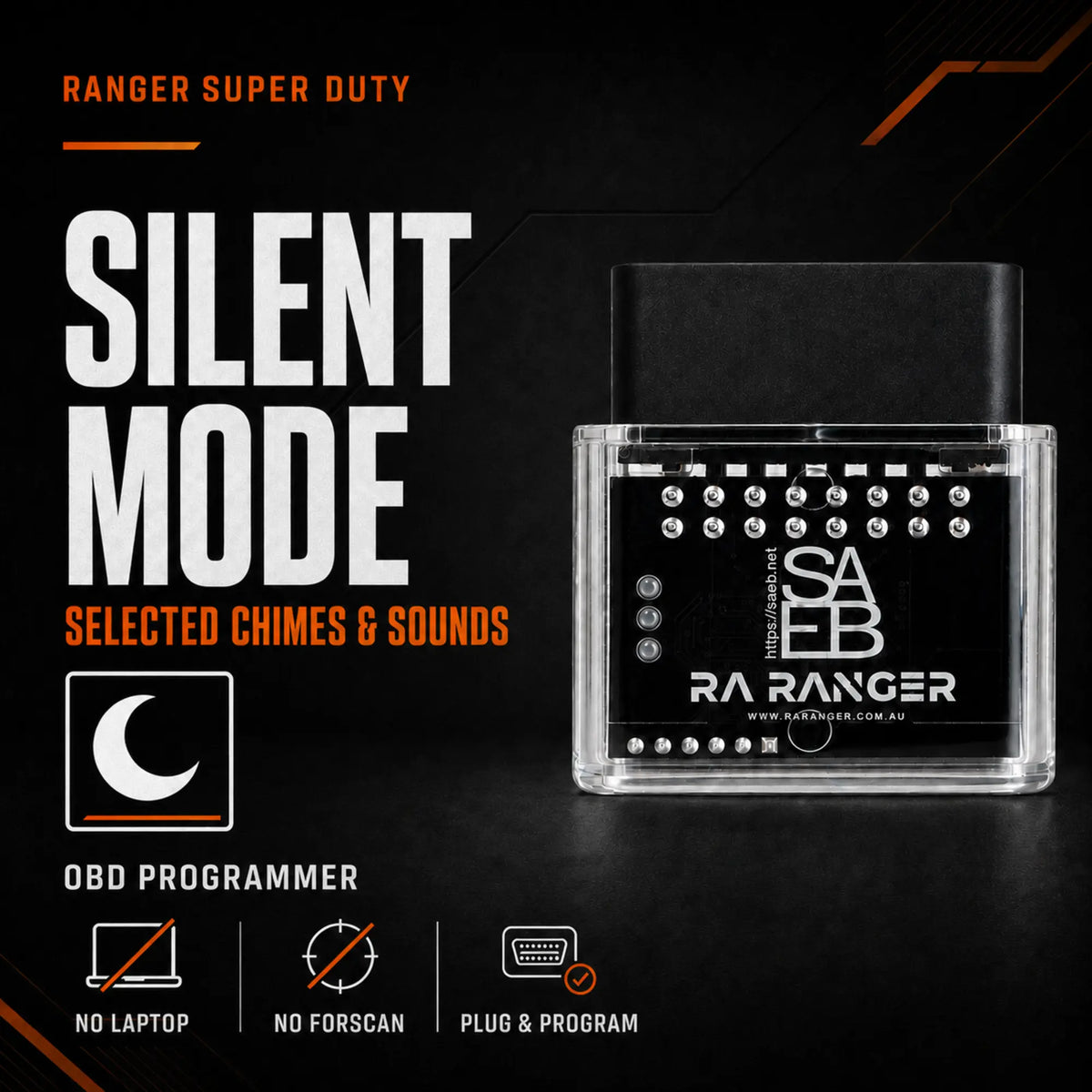 Silent Mode OBD Programmer – Ranger Super Duty