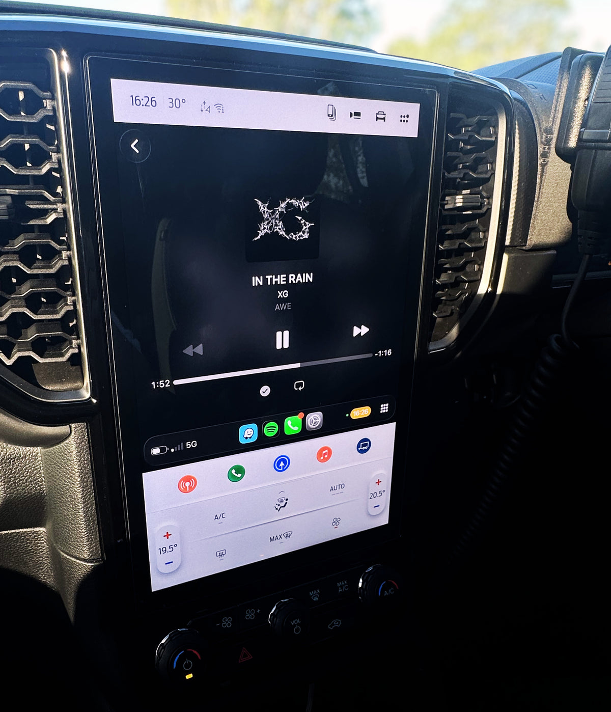 Tempered Glass Screen Protector Ranger Super Duty, NextGen Ranger, Raptor & Everest Sync 4 Infotainment