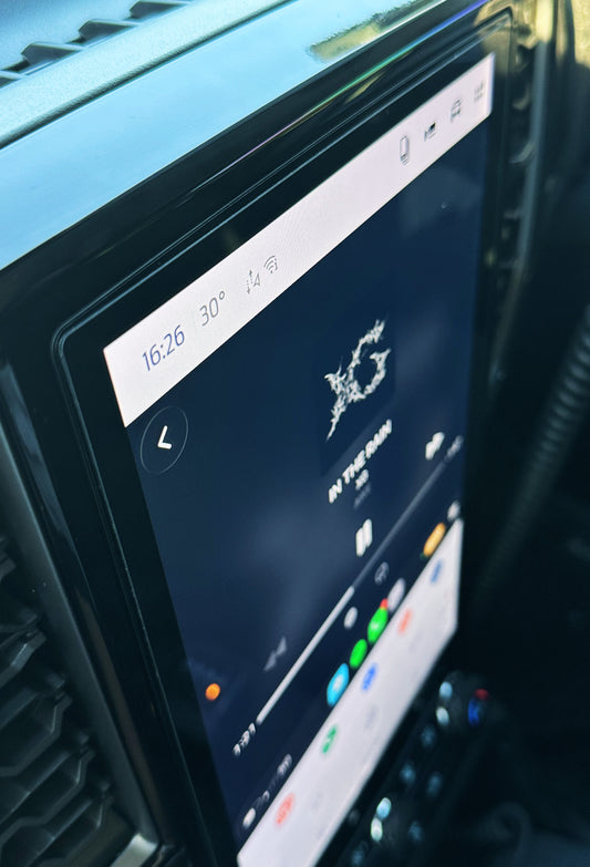 Tempered Glass Screen Protector Ranger Super Duty, NextGen Ranger, Raptor & Everest Sync 4 Infotainment