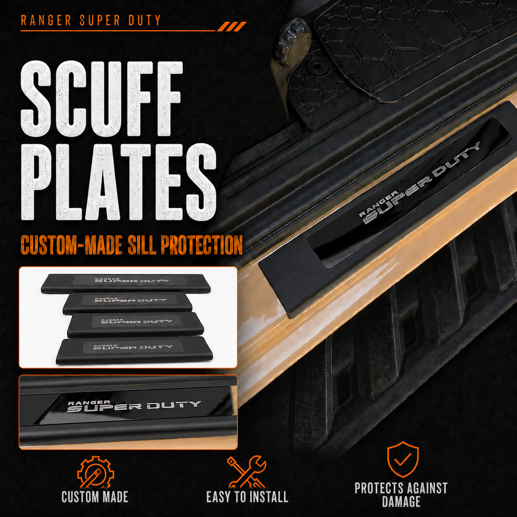 Ranger Super Duty Scuff Plates