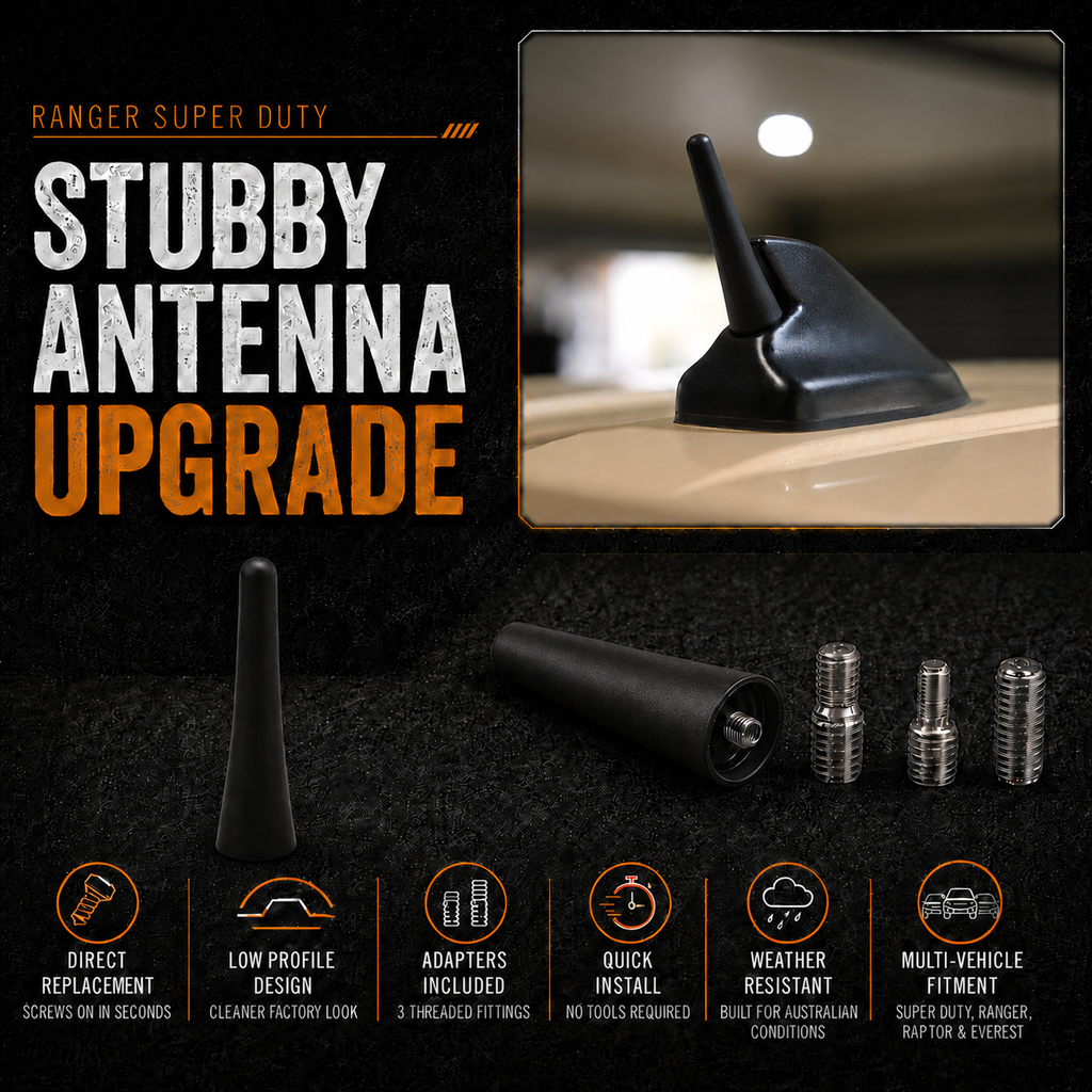 Ford Ranger Super Duty Stubby Antenna Upgrade
